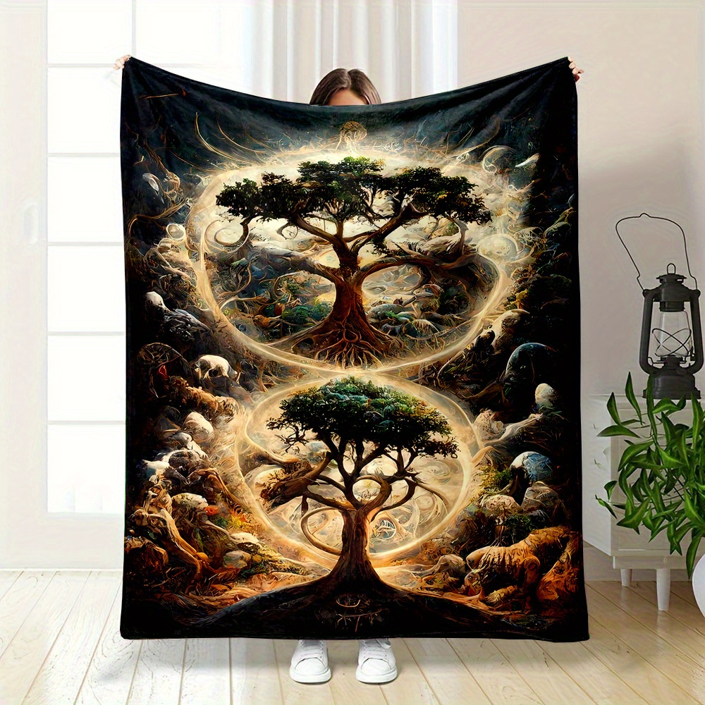 Luxury Lifestyle Travel - Couverture de luxe bohème fantaisie Arbre